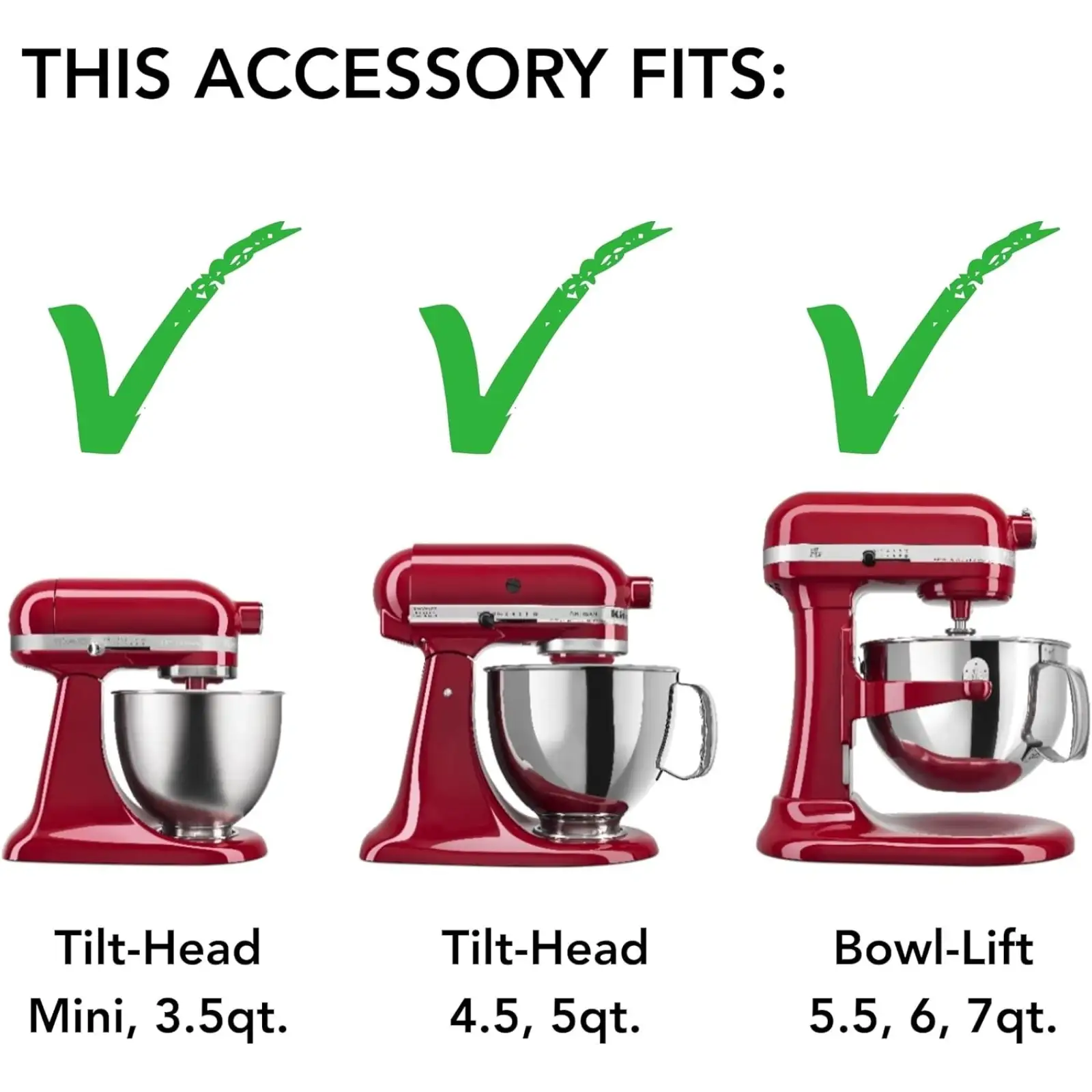 Комплект насадок для пасти KitchenAid Pasta Deluxe 5-Piece (KSMPDX)