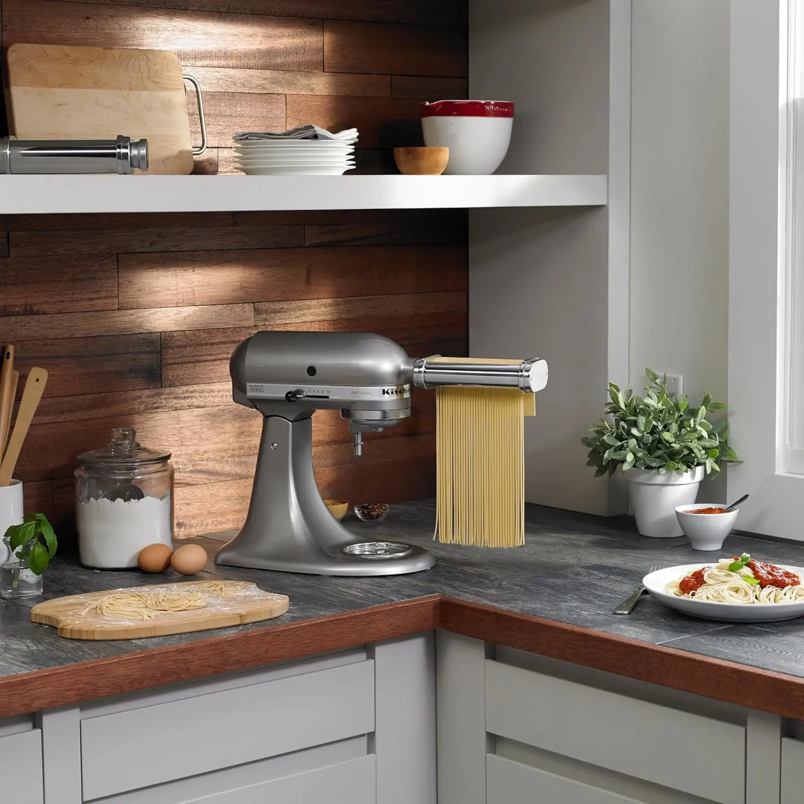 Комплект насадок для пасти KitchenAid Pasta Deluxe 5-Piece (KSMPDX)