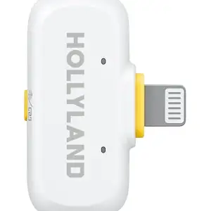 Мікрофонна радіосистема Hollyland LARK A1 Combo (2TX+Lightning RX+USB-C RX) Ivory White