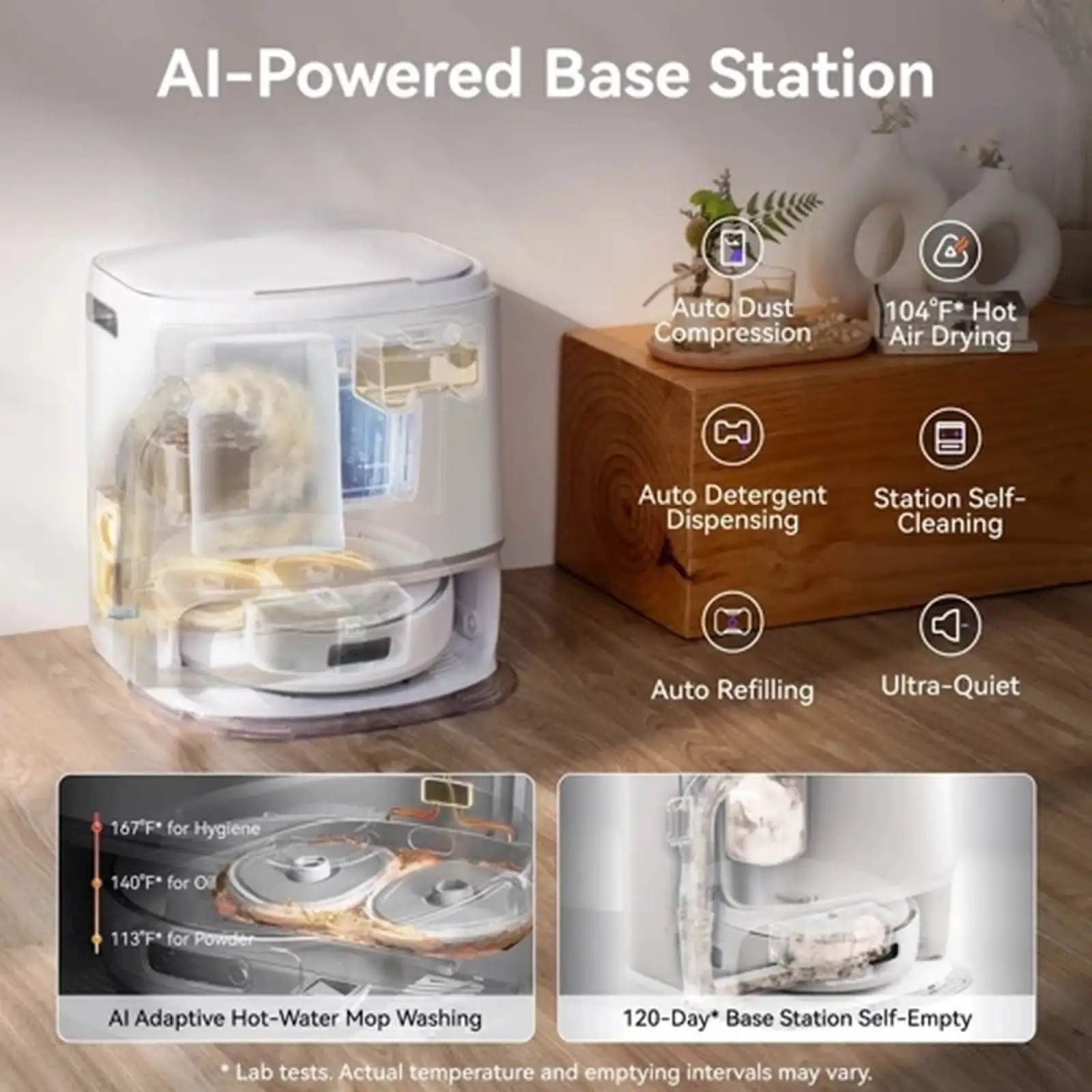Робот-пылесос Narwal Freo Z10 Pro Robot Vacuum and Mop White (LPNHE944313453)