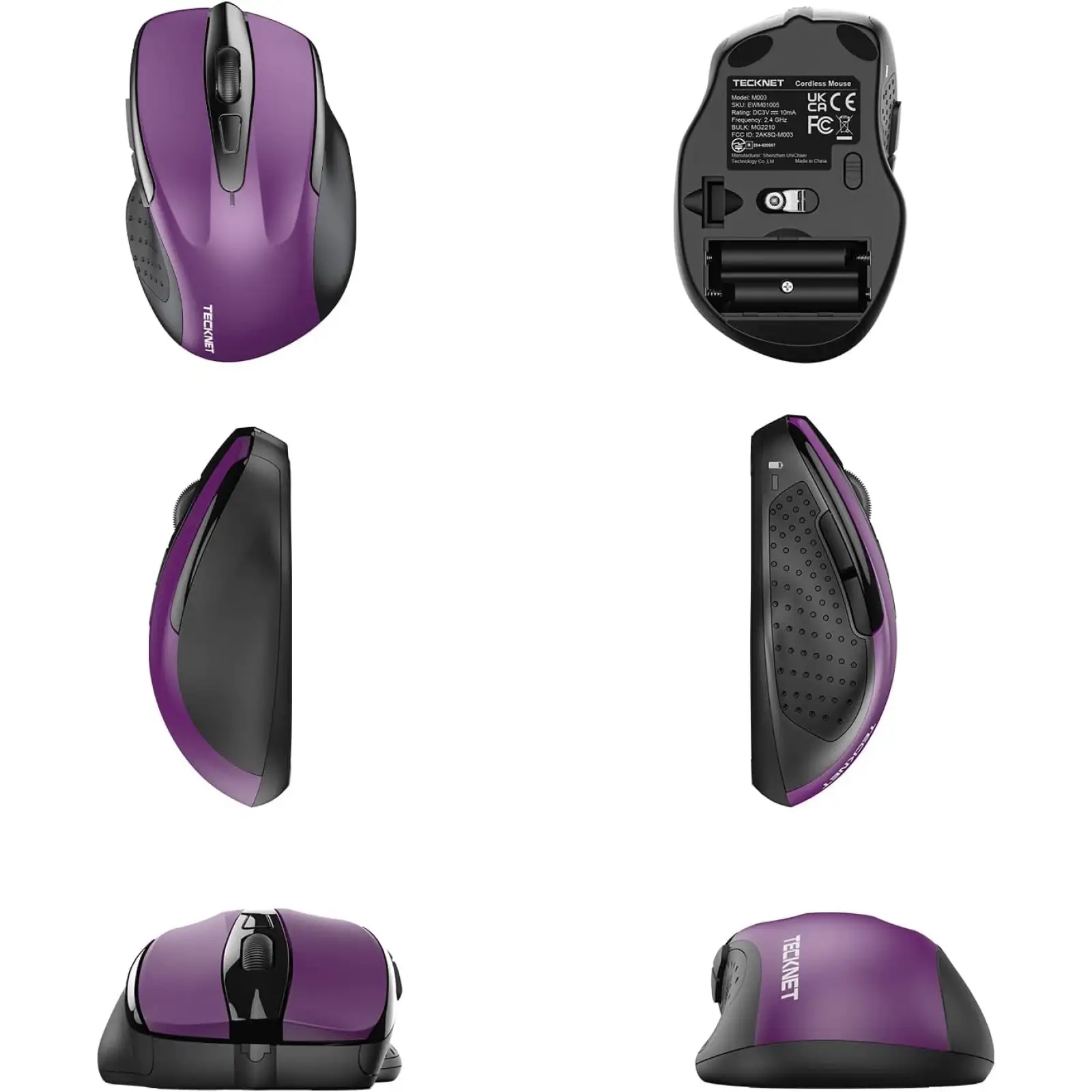 Миша Tecknet M003 Purple