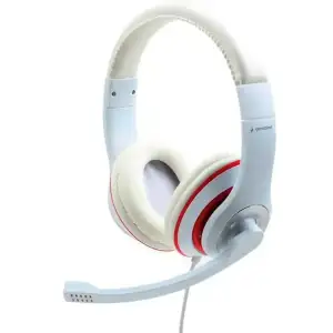 Гарнітура Gembird MHS-03-WTRD White/Red UA