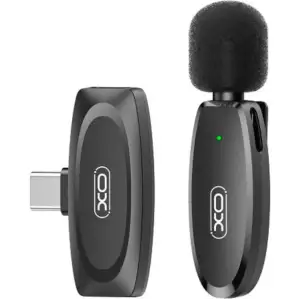 Микрофон петличный XO MKF08A Black