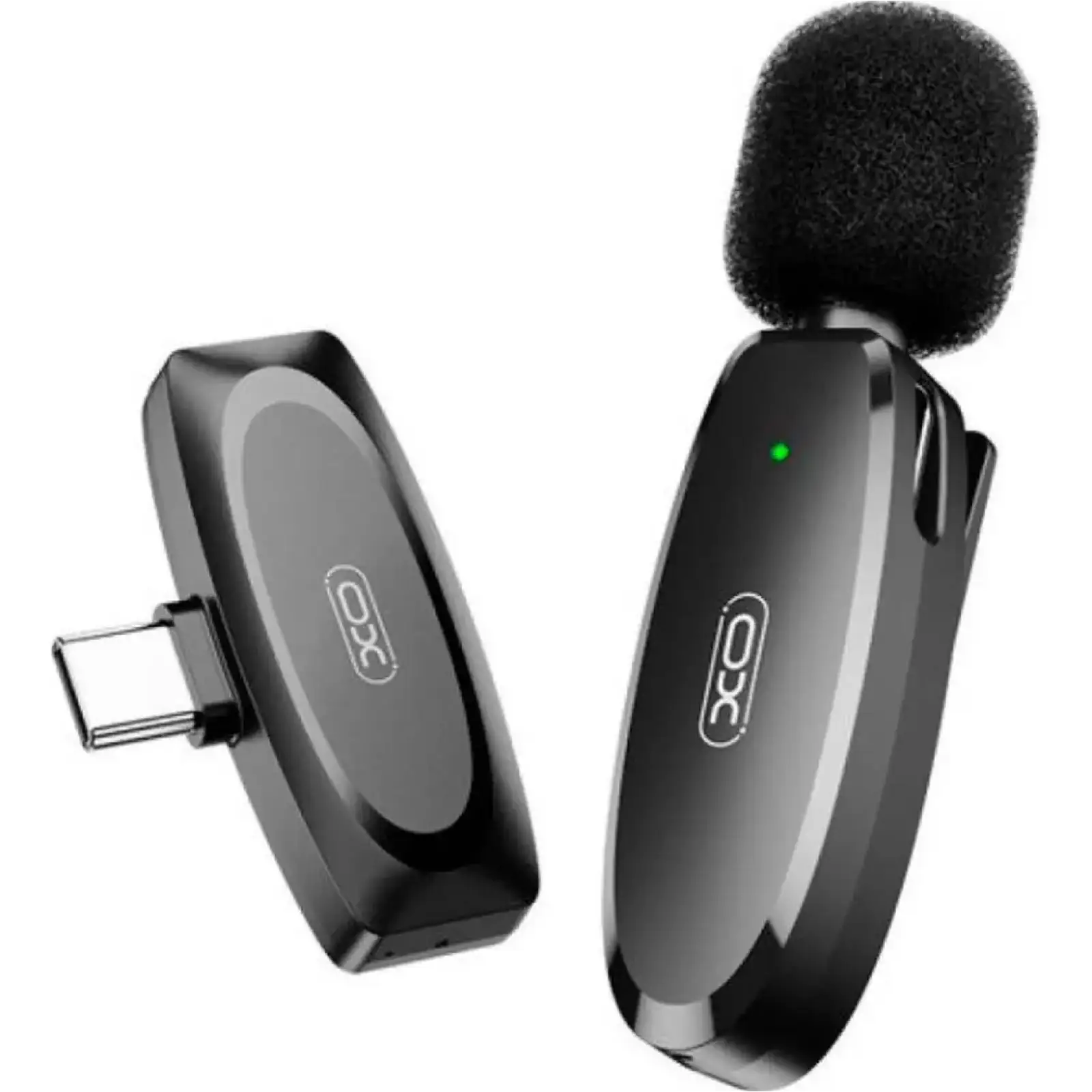 Микрофон петличный XO MKF08A Black
