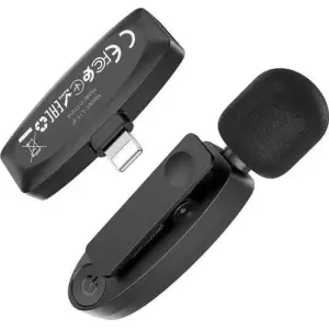 Микрофон петличный XO MKF08B Lightning Black