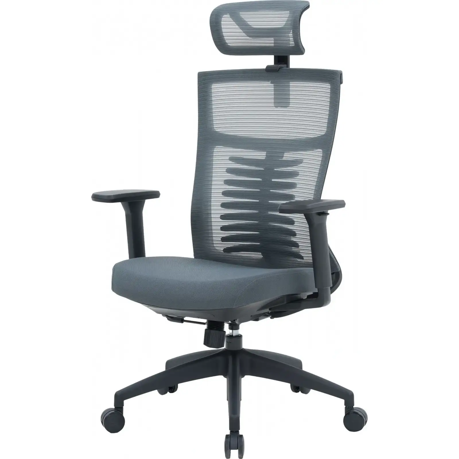 Кресло офисное OfficePro Balance Black/Dark Gray (OC550-B-DG-DG) UA