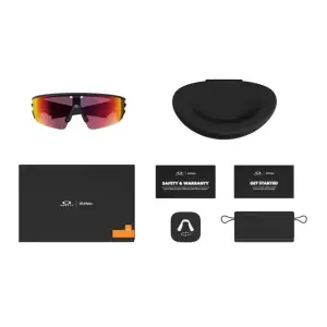 Смарт-окуляри Oakley Meta Vanguard Prizm Transitions Ember Lenses / Black Frame (OW8001-090, OW8001-0952)