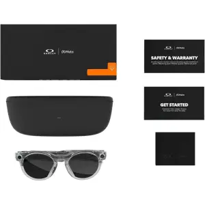 Смарт-очки Oakley Meta HSTN Clear Lens Color Clear to Grey Transitions (OW8002-0551)
