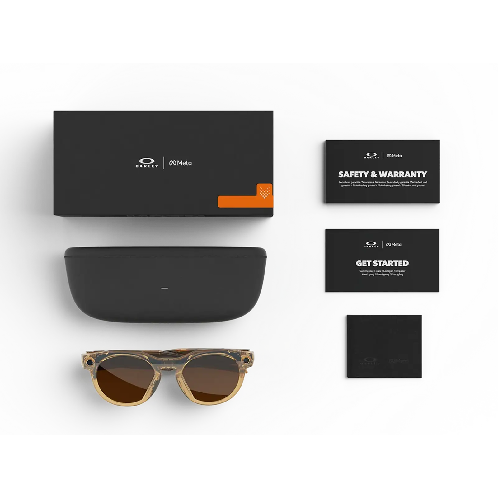 Смарт-очки Oakley Meta HSTN Light Curry Frame / Clear to Brown Transitions Lenses (OW8002-0851)