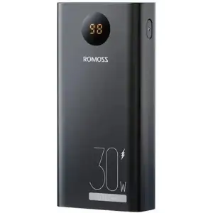 Зовнішній акумулятор Romoss 30000mAh PEA30 30W Black (PEA30-292-2111H) UA