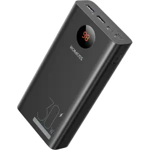 Зовнішній акумулятор Romoss 30000mAh PEA30 30W Black (PEA30-292-2111H) UA