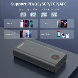 Зовнішній акумулятор Romoss 30000mAh PEA30 30W Black (PEA30-292-2111H) UA
