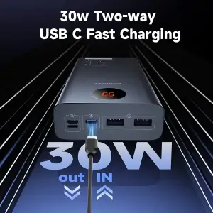 Зовнішній акумулятор Romoss 30000mAh PEA30 30W Black (PEA30-292-2111H) UA