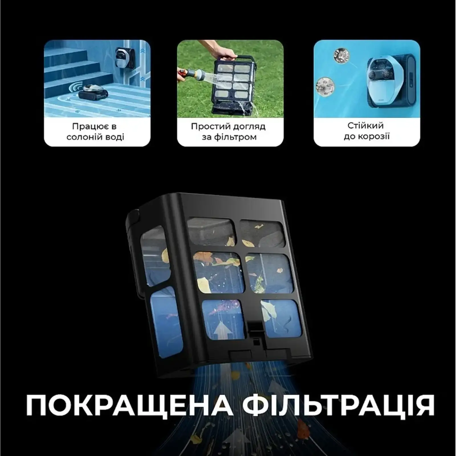 Робот-пылесос для бассейна Dreame Z1 Pro (PIXZ4110)