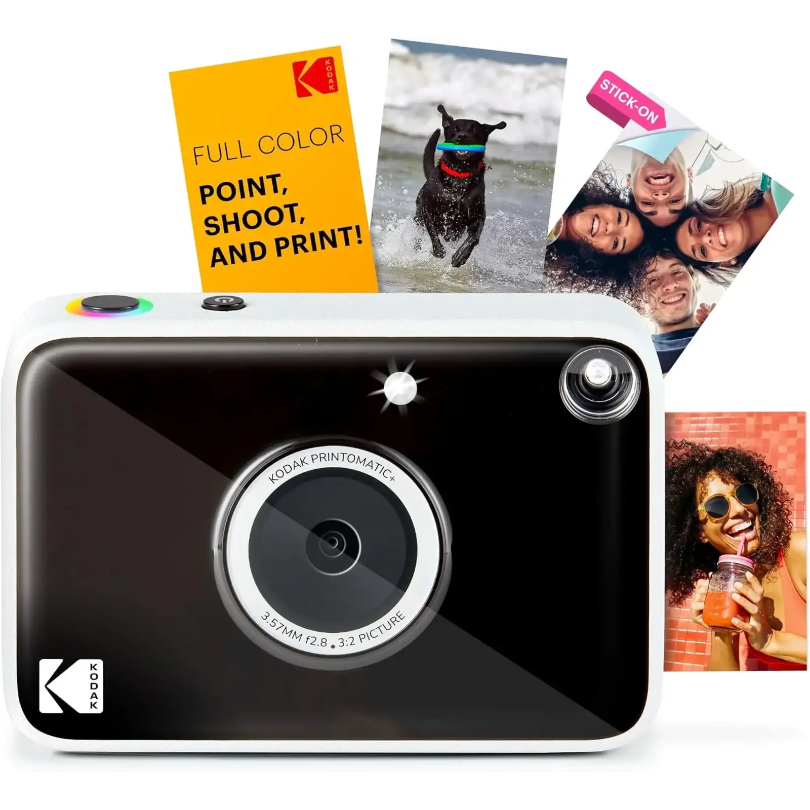 Фотокамера моментальной печати Kodak Printomatic+ (10MP) Black