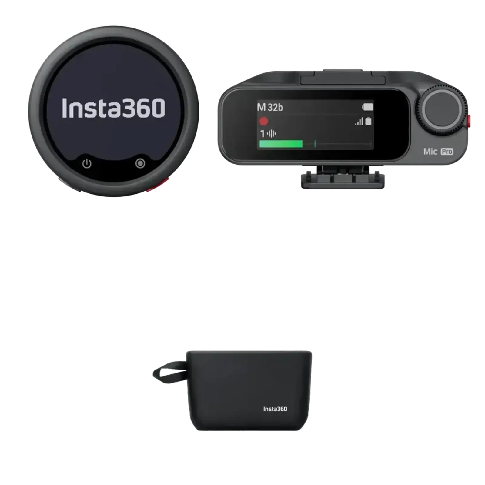 Мікрофонна радіосистема Insta360 Mic Pro (1 TX + 1 RX) (MIC PRO02-MCB10)