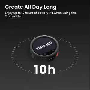 Мікрофонна радіосистема Insta360 Mic Pro (1 TX + 1 RX) (MIC PRO02-MCB10)