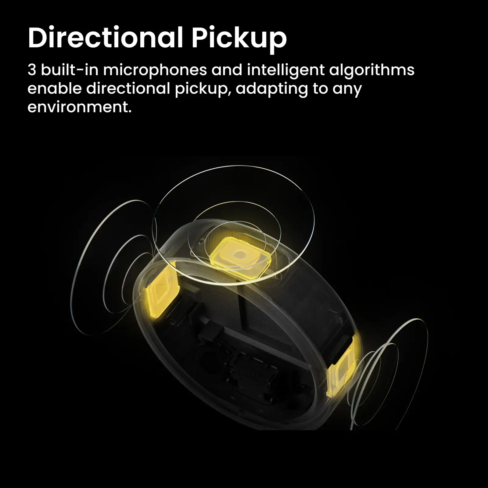 Мікрофонна радіосистема Insta360 Mic Pro (1 TX + 1 RX) (MIC PRO02-MCB10)