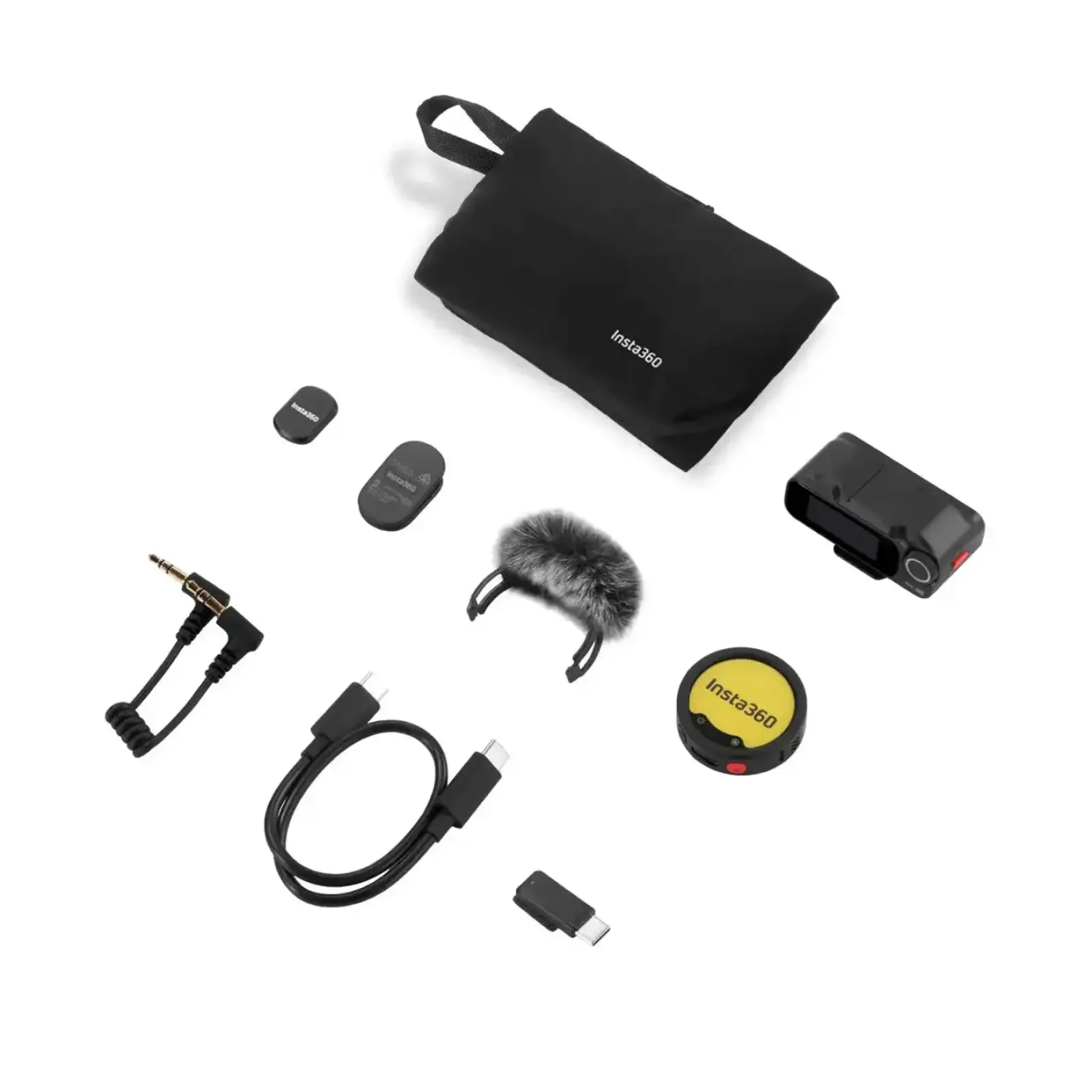 Мікрофонна радіосистема Insta360 Mic Pro (1 TX + 1 RX) (MIC PRO02-MCB10)