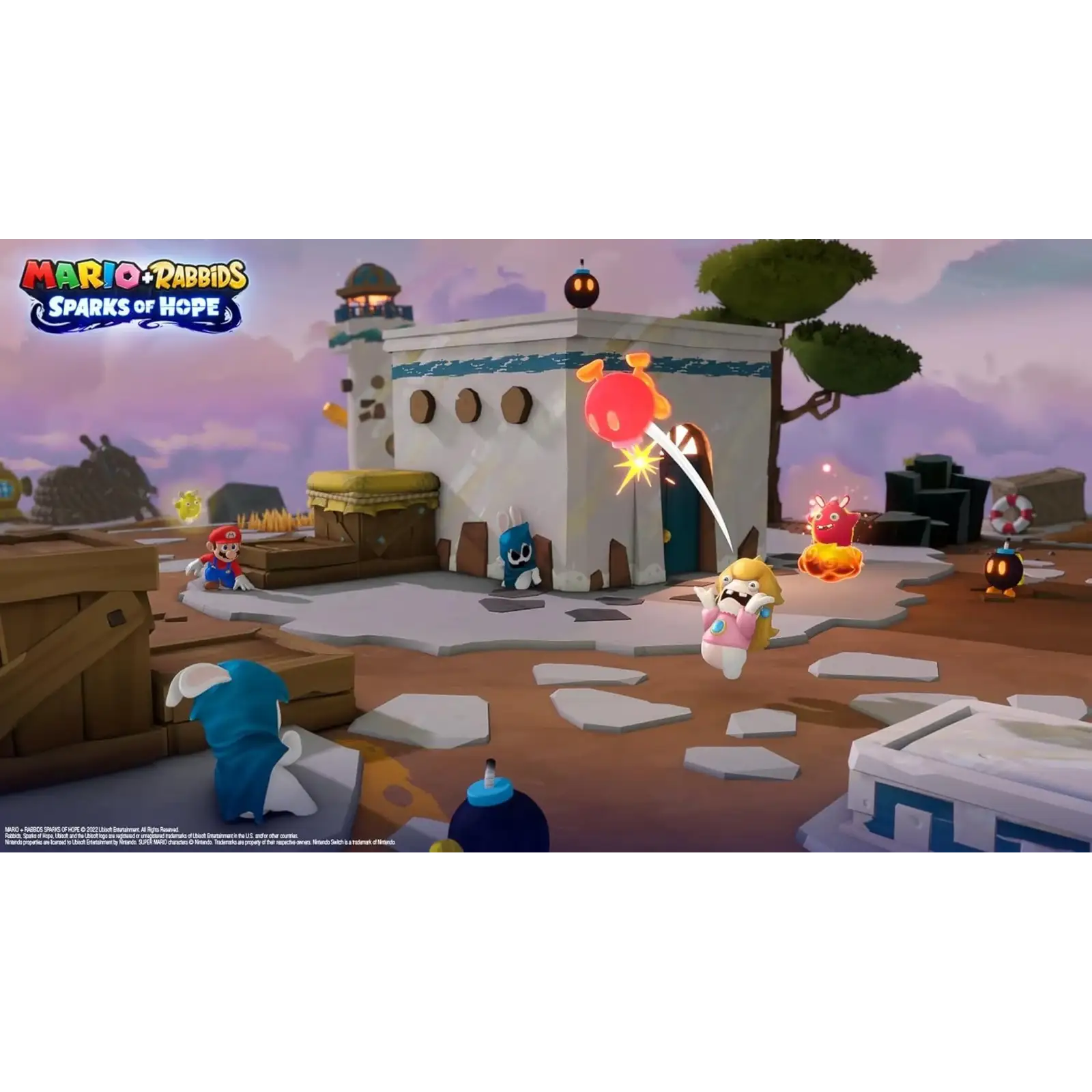 Гра консольна Mario + Rabbids Kingdom Battle (Code in Box) (Nintendo Switch)