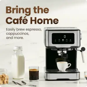 Кавомашина Chefman CraftBrew Espresso Machine (RJ54-SS-15-D)
