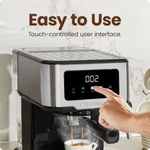 Кавомашина Chefman CraftBrew Espresso Machine (RJ54-SS-15-D)