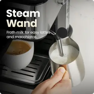 Кавомашина Chefman CraftBrew Espresso Machine (RJ54-SS-15-D)
