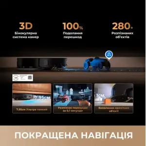 Робот-пылесос Dreame X60 Ultra Complete White (RLX86DE-wh)