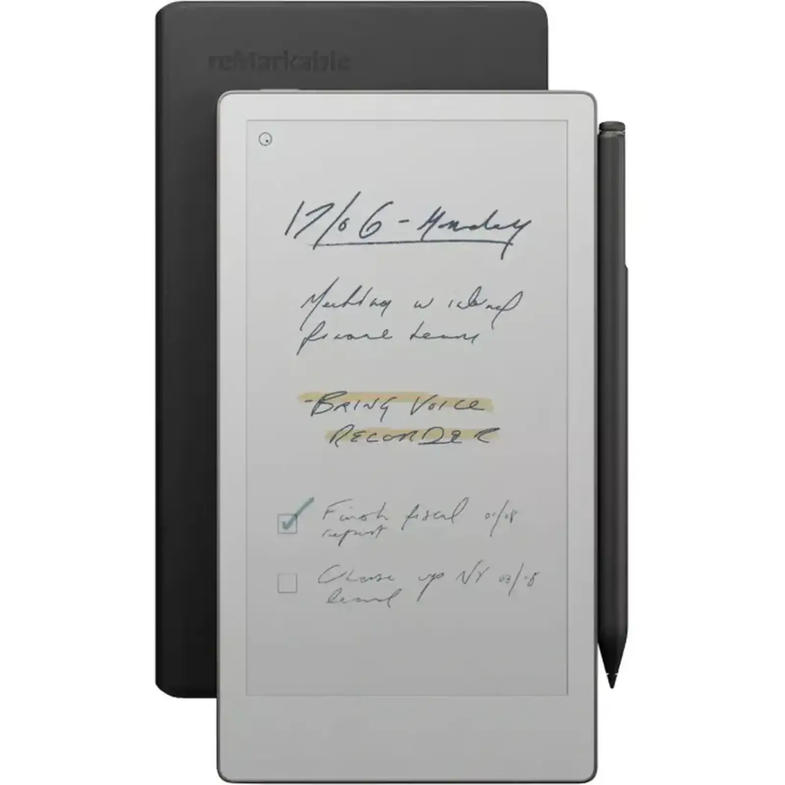 Электронная книга reMarkable Paper Pro Move + Leather Black Folio (RM91A-1004NW)