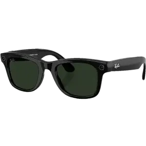 Смарт-окуляри Ray-Ban Meta Wayfarer Gen 2 Standard Shiny Black Frame /Clear to Graphite Green Transitions Lenses (RW4012 601/1M 50-20)