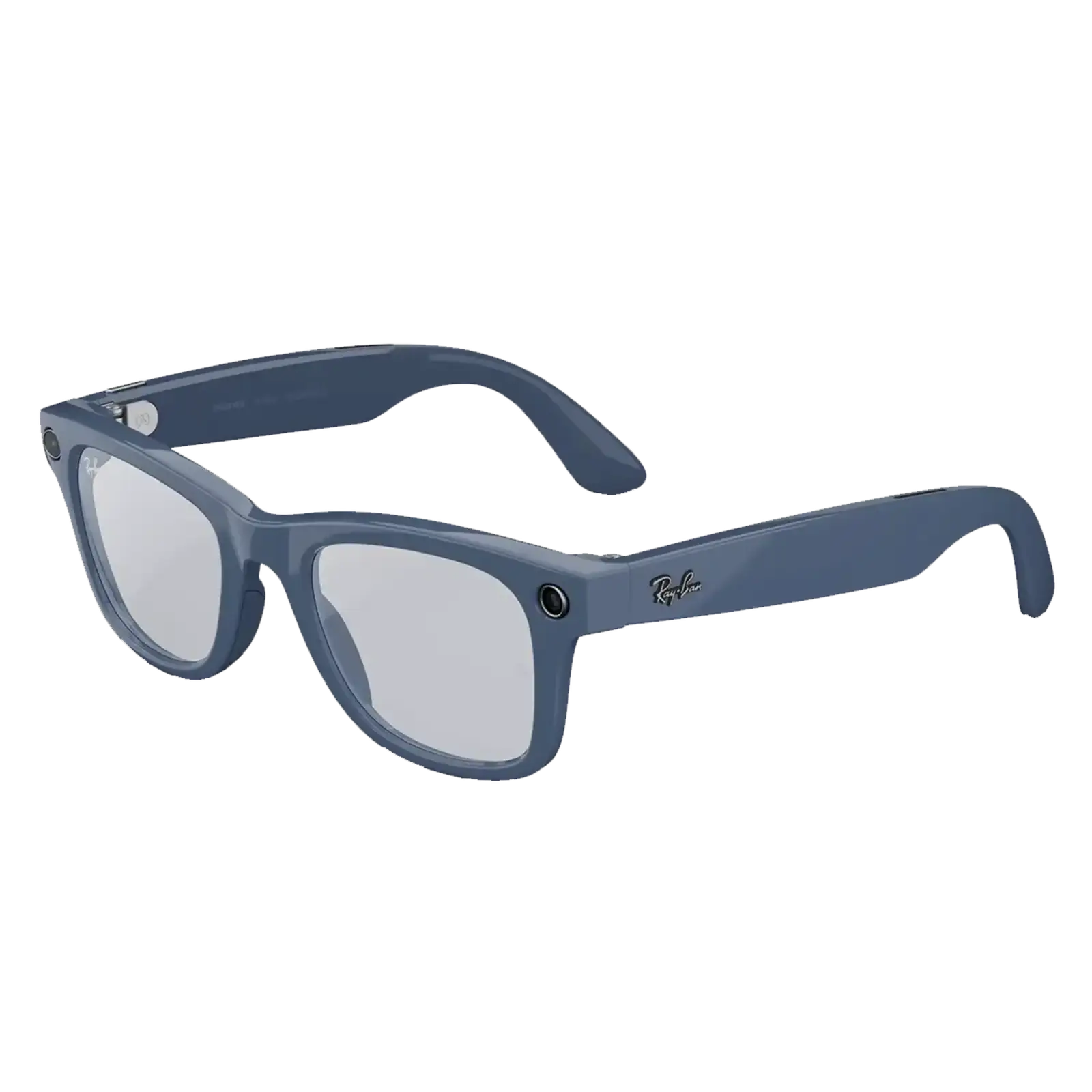 Смарт-очки Ray-Ban Meta Wayfarer Gen 2 Shiny Cosmic Blue Frame / Clear to Sapphire Transitions (RW4012 6628MF 53-22)