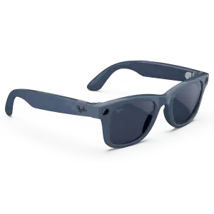 Смарт-очки Ray-Ban Meta Wayfarer Gen 2 Shiny Cosmic Blue Frame / Clear to Sapphire Transitions (RW4012 6628MF 53-22)