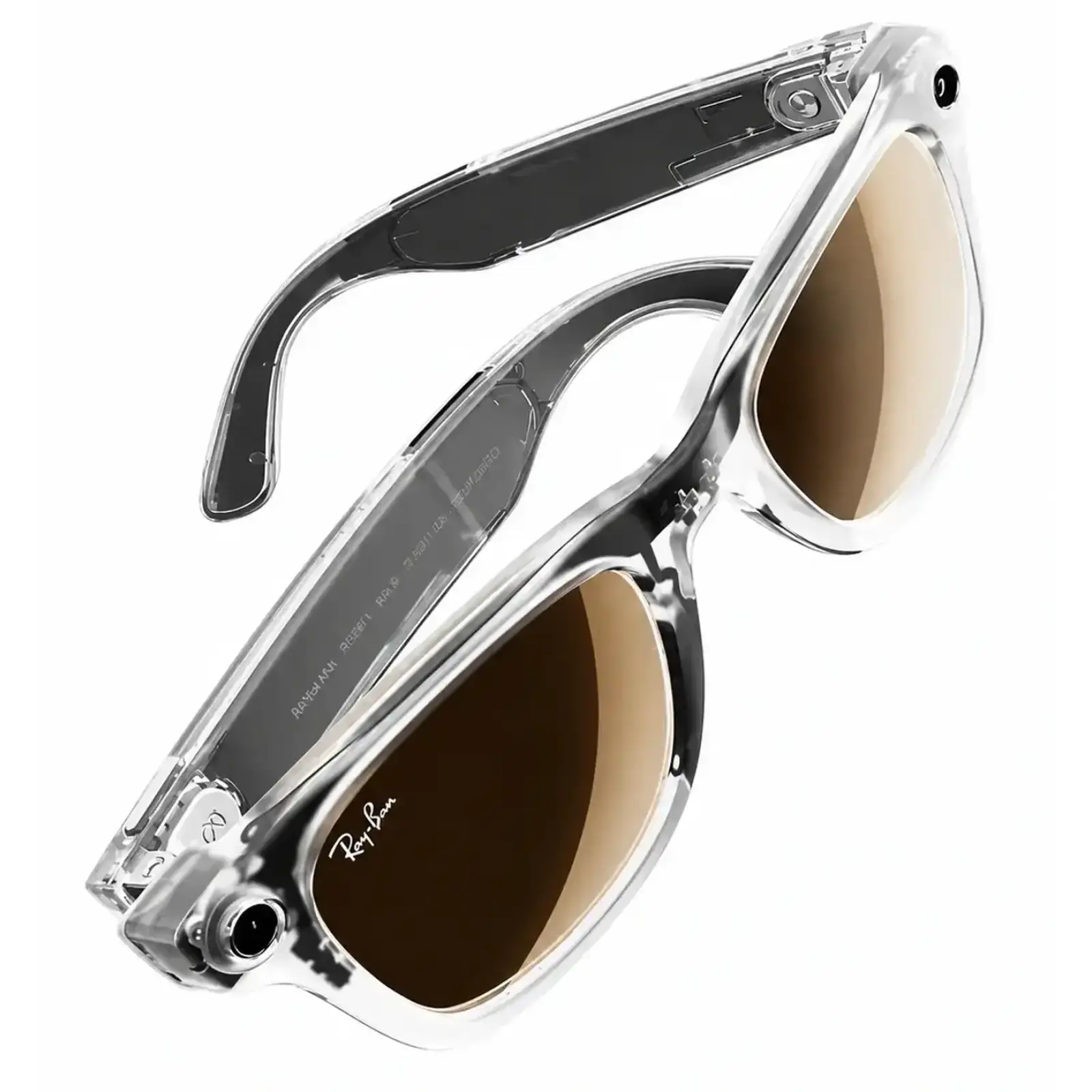 Смарт-очки Ray-Ban Meta Wayfarer Gen 2 Limited Edition Brown Mirror Gold (RW4012 67707P 50-22)