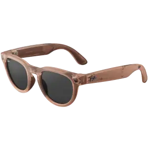 Смарт-окуляри Ray-Ban Meta Headliner Gen 2 Standard Matte Transparent Peach Frame / Clear to Grey Transitions Lenses (RW4013 68901Z 50-23)