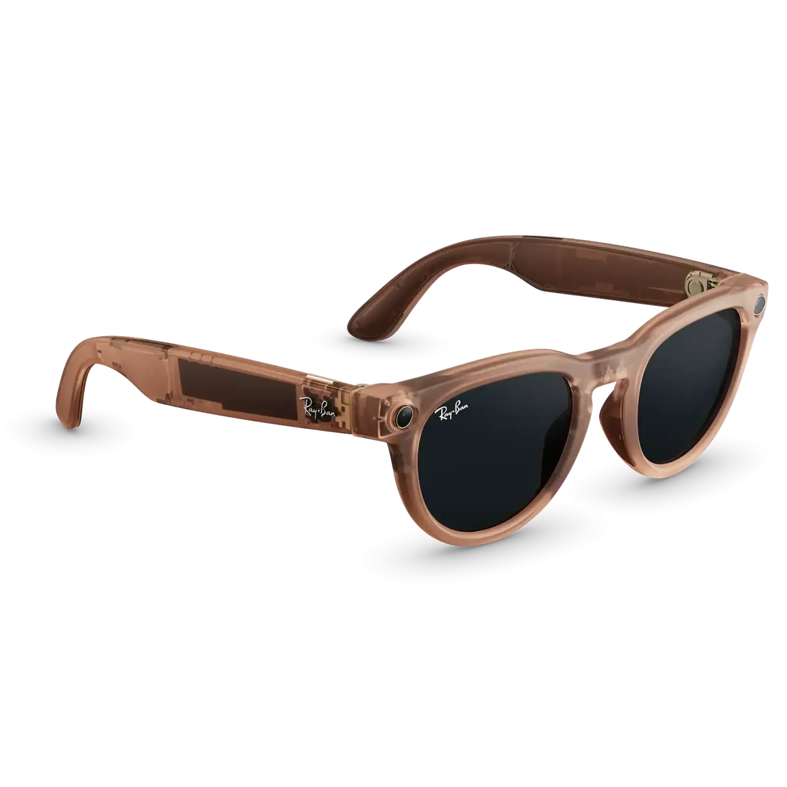 Смарт-окуляри Ray-Ban Meta Headliner Gen 2 Standard Matte Transparent Peach Frame / Clear to Grey Transitions Lenses (RW4013 68901Z 50-23)
