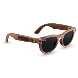 Смарт-окуляри Ray-Ban Meta Headliner Gen 2 Standard Matte Transparent Peach Frame / Clear to Grey Transitions Lenses (RW4013 68901Z 50-23)