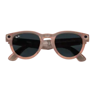 Смарт-окуляри Ray-Ban Meta Headliner Gen 2 Standard Matte Transparent Peach Frame / Clear to Grey Transitions Lenses (RW4013 68901Z 50-23)