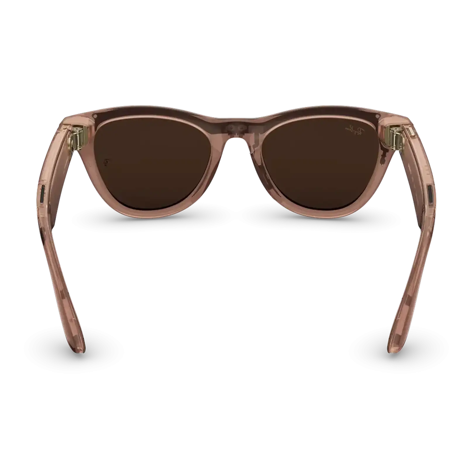 Смарт-окуляри Ray-Ban Meta Skyler Gen 2 Standard Shiny Transparent Peach Frame/Clear to Brown Transitions Lenses (RW4014 6778M4 52-20)