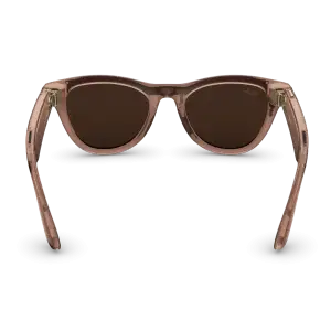 Смарт-окуляри Ray-Ban Meta Skyler Gen 2 Standard Shiny Transparent Peach Frame/Clear to Brown Transitions Lenses (RW4014 6778M4 52-20)