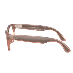 Смарт-окуляри Ray-Ban Meta Skyler Gen 2 Standard Shiny Transparent Peach Frame/Clear to Brown Transitions Lenses (RW4014 6778M4 52-20)