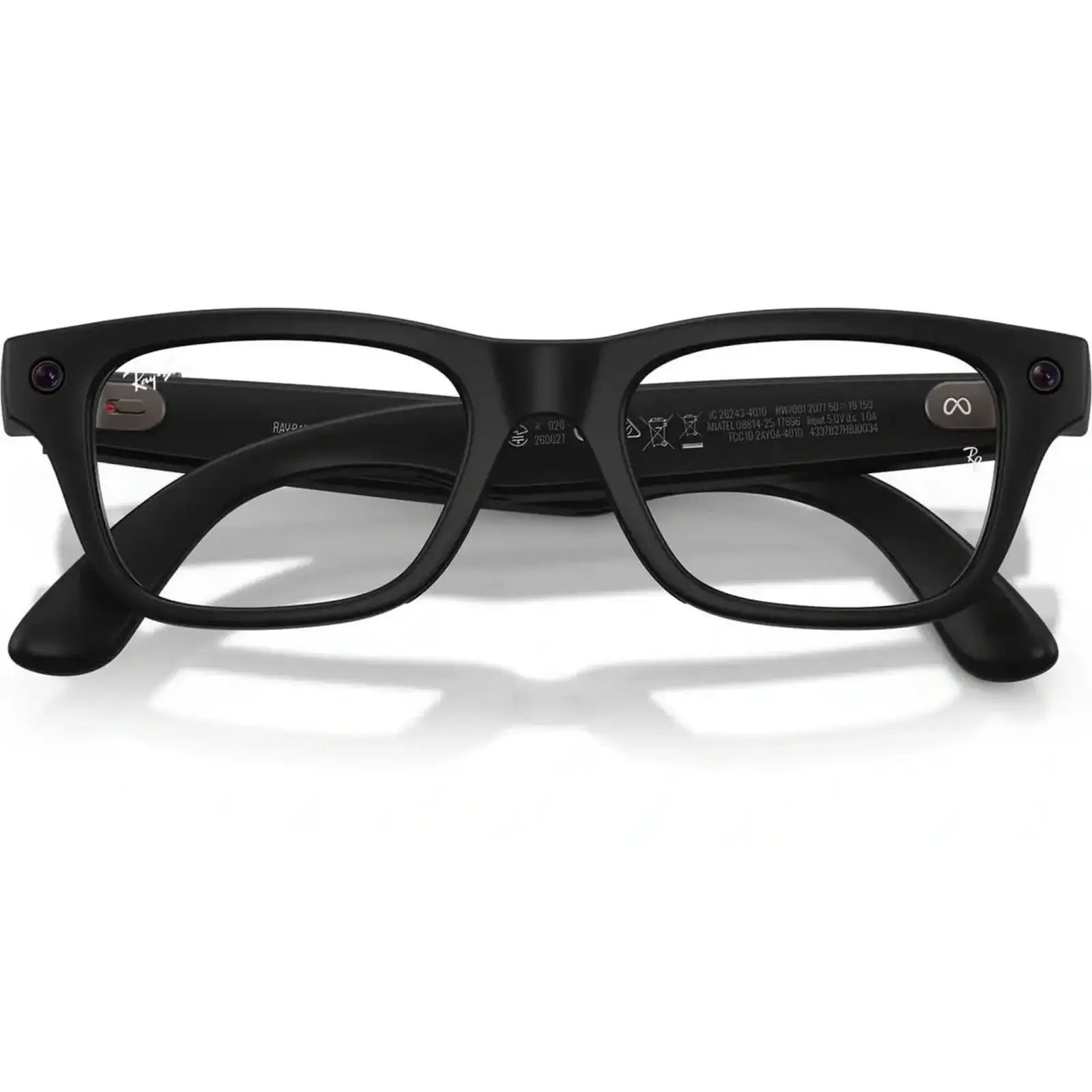 Смарт-окуляри Ray-Ban Meta Blayzer Optics Gen 2 Standard Matte Black / Clear Lenses (RW7001 2077 50-19)