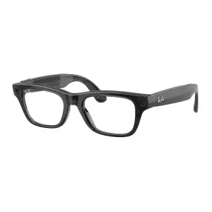 Смарт-окуляри Ray-Ban Meta Blayzer Optics Gen2 Transparent Black Frame with Demo Lens (RW7001 8526 50-19)