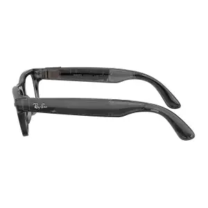Смарт-окуляри Ray-Ban Meta Blayzer Optics Gen2 Transparent Black Frame with Demo Lens (RW7001 8526 50-19)