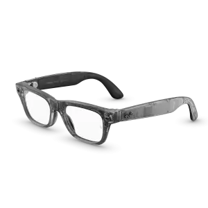 Смарт-окуляри Ray-Ban Meta Blayzer Optics Gen 2 Standard Matte Transparent Ice Grey / Clear (RW7001 8529 50-19)