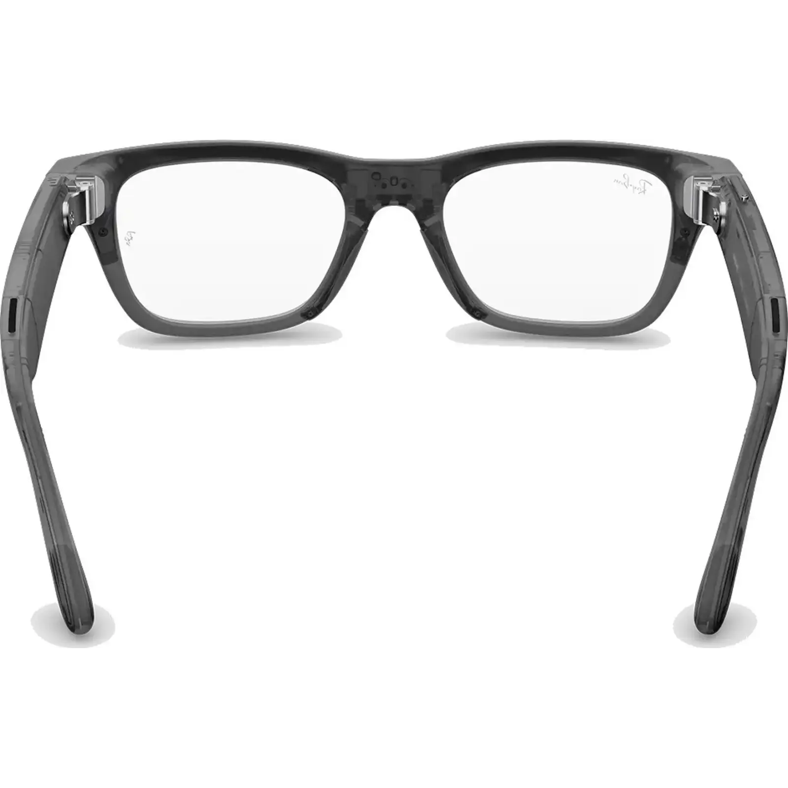 Смарт-окуляри Ray-Ban Meta Blayzer Optics Gen 2 Large Matte Transparent Ice Grey Frame / Demo Lens (RW7001 8529 54-19)
