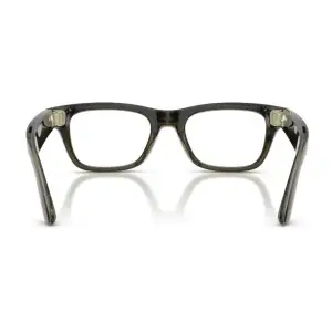 Смарт-окуляри Ray-Ban Meta Blayzer Optics Gen 2 Standard Shiny Transparent Dark Olive / Demo Lens (RW7001 8530 50-19)