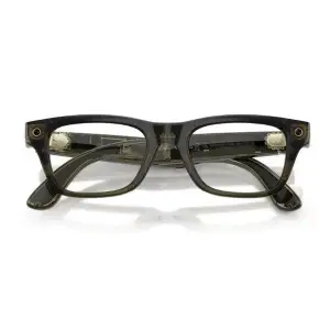 Смарт-окуляри Ray-Ban Meta Blayzer Optics Gen 2 Standard Shiny Transparent Dark Olive / Demo Lens (RW7001 8530 50-19)