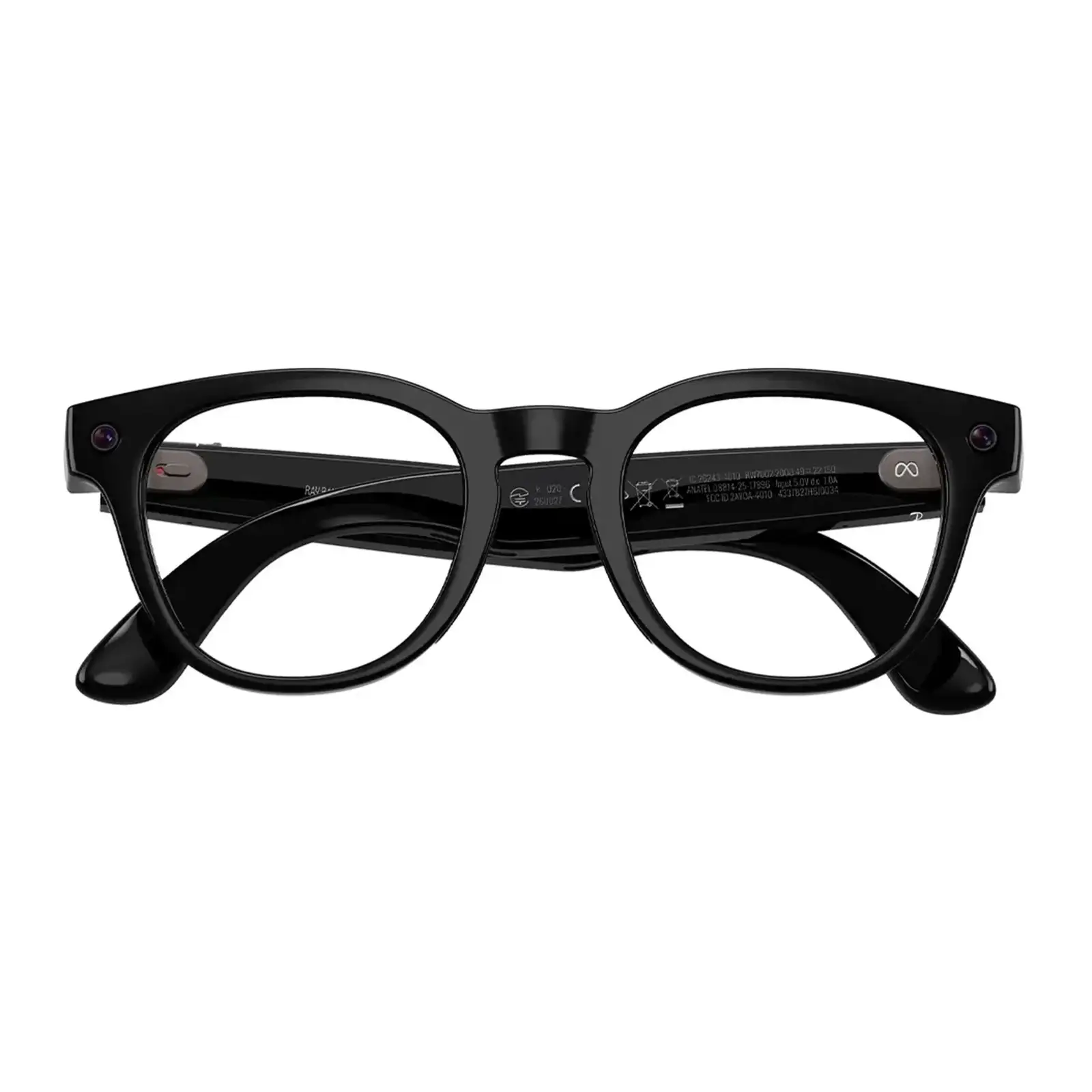 Смарт-окуляри Ray-Ban Meta Scriber Optics Gen 2 Shiny Black Frame with Demo Lens (RW7002 2000 49-22)