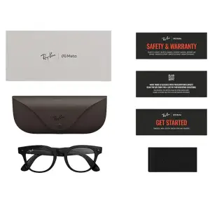 Смарт-окуляри Ray-Ban Meta Scriber Optics Gen 2 Shiny Black Frame with Demo Lens (RW7002 2000 49-22)