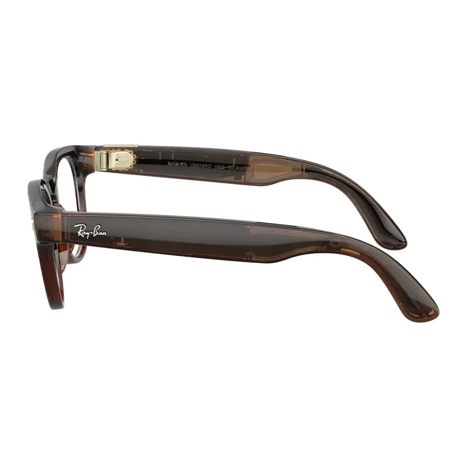Смарт-окуляри Ray-Ban Meta Scriber Optics Gen 2 Transparent Umber Frame with Demo Lens (RW7002 8532 49-22)